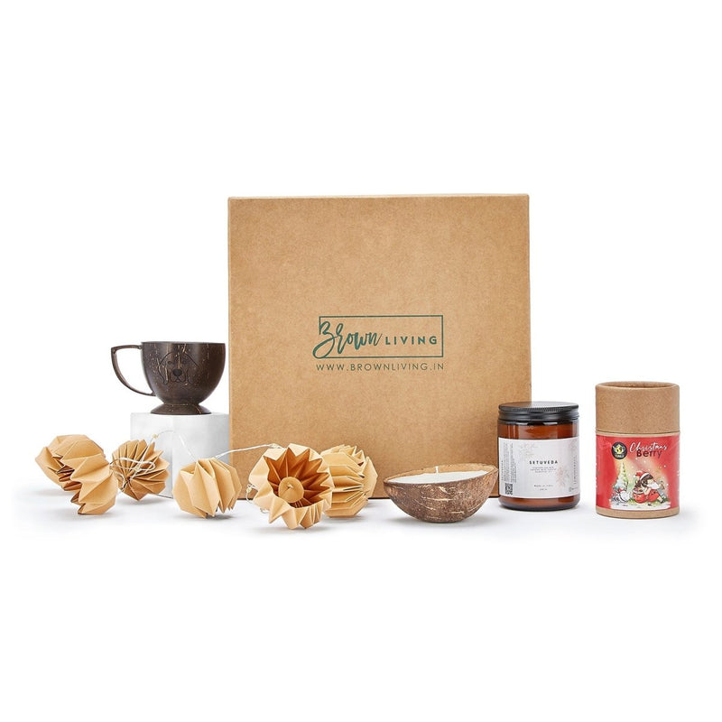 Buy Ultimate Festive Essentials Gift Hamper - Christmas | Shop Verified Sustainable Products on Brown Living