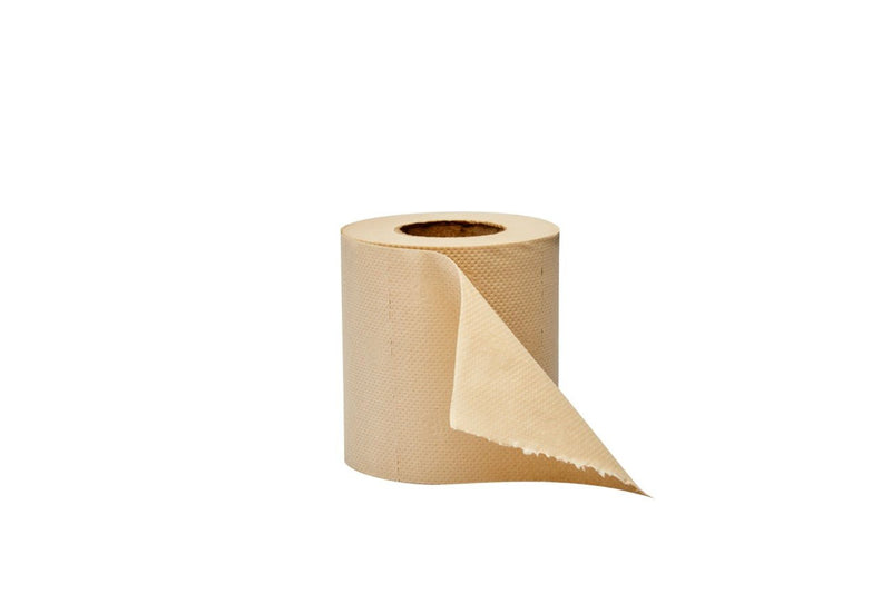 Unbleached Tissue Roll 3 Ply - 220 Pulls per roll 4in1 Value Pack | Verified Sustainable Tissue Roll on Brown Living™