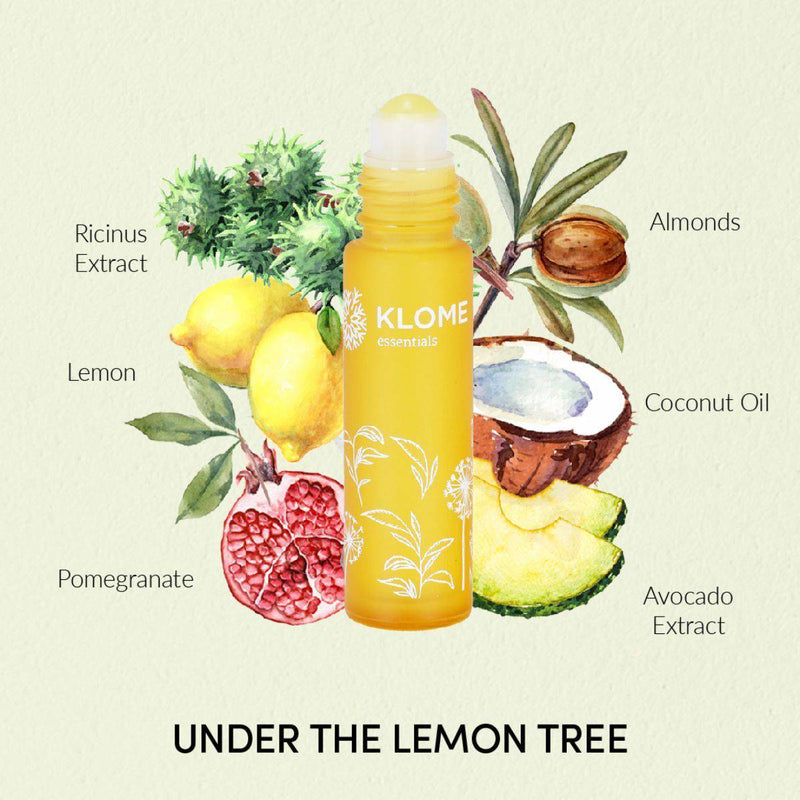 Buy Under The Lemon Tree Lip Oil | Shop Verified Sustainable Lip Balms on Brown Living™