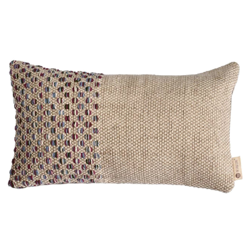 Buy Undisturbed Kaleidoscopic Patch Lumbar Cushion Cover | Shop Verified Sustainable Products on Brown Living