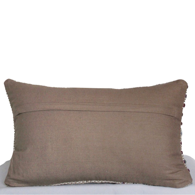 Undisturbed Kaleidoscopic Patch Lumbar Cushion Cover | Verified Sustainable by Brown Living™