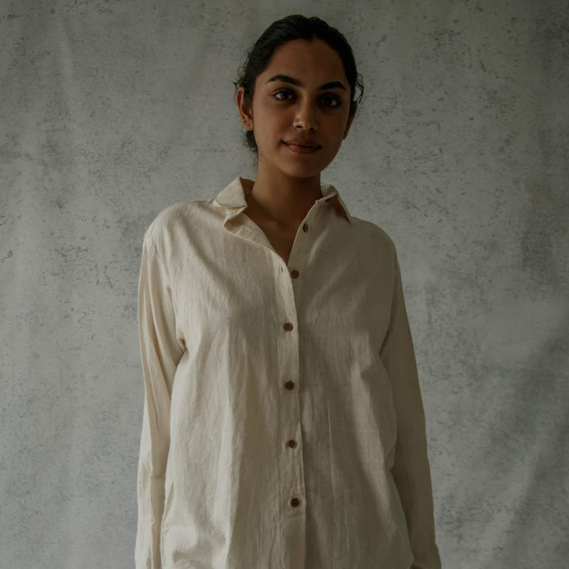 Buy Undyed | Classic Shirt | Shop Verified Sustainable Womens top on Brown Living™