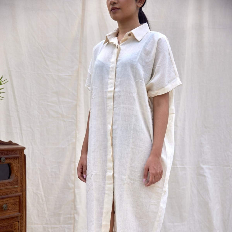 Buy Undyed | Shirt Dress | Shop Verified Sustainable Womens dress on Brown Living™