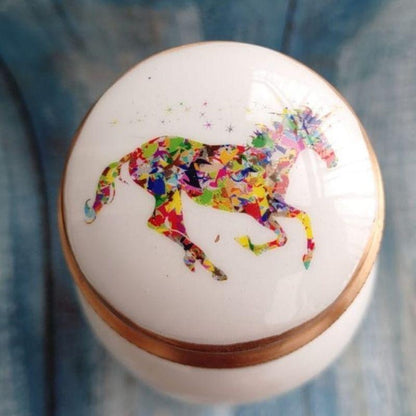 Unicorn Print Copper bottle - 950 ml | Verified Sustainable by Brown Living™
