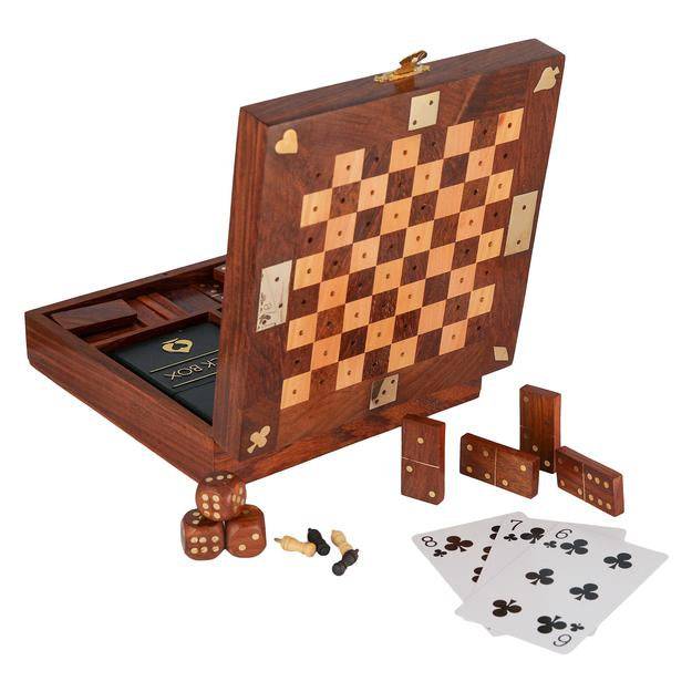Unique Handmade Wooden Chess Game | Board Game – Learning & Educational Toys on Brown Living™. SKU: 1200. Img 2.