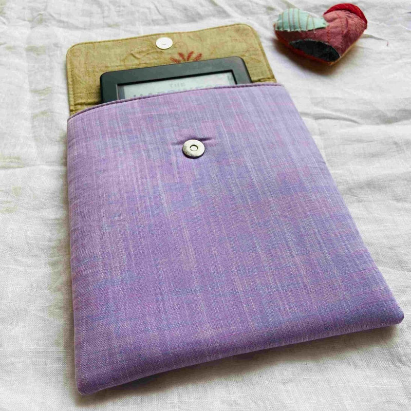 Buy Unique Kindle Sleeve- The Lavender Flower- Fits all Kindle | Shop Verified Sustainable Products on Brown Living