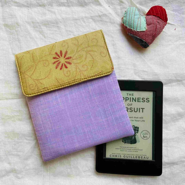 Buy Unique Kindle Sleeve- The Lavender Flower- Fits all Kindle | Shop Verified Sustainable Tech Accessories on Brown Living™