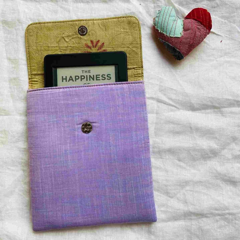 Buy Unique Kindle Sleeve- The Lavender Flower- Fits all Kindle | Shop Verified Sustainable Products on Brown Living