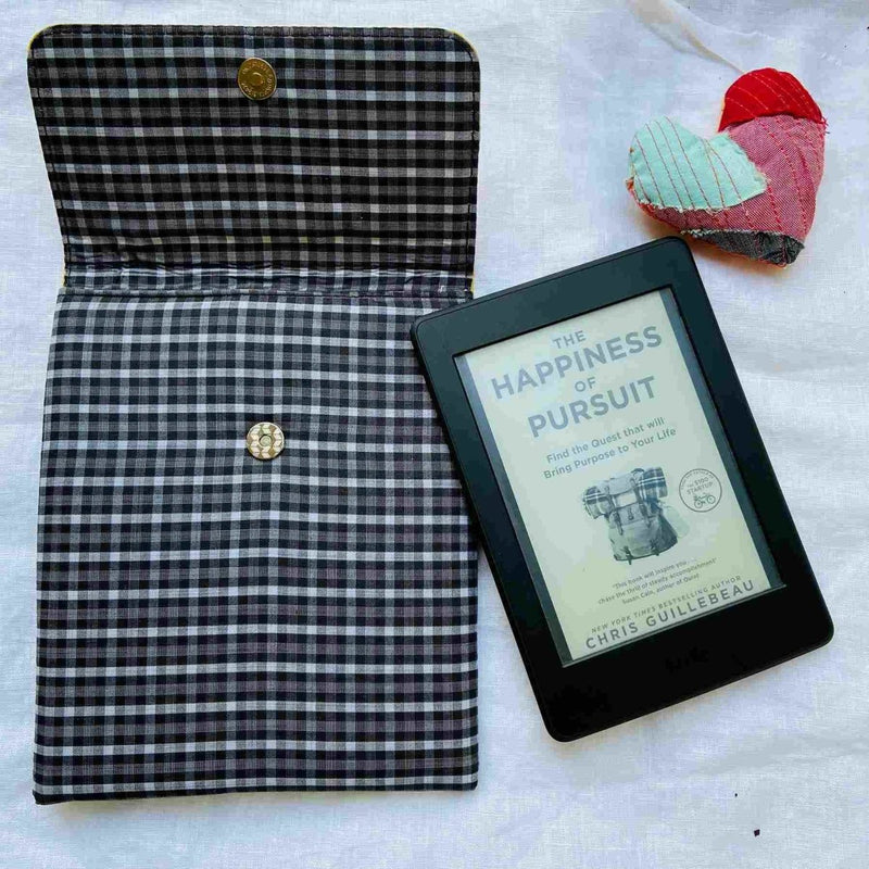 Buy Unique Kindle Sleeves - Checkers and Chains | Shop Verified Sustainable Tech Accessories on Brown Living™
