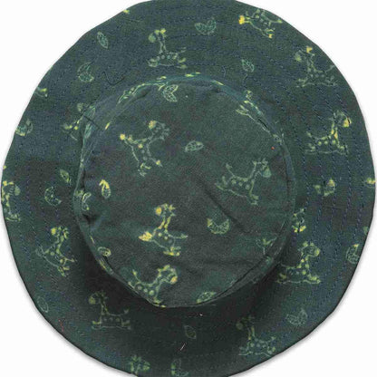 Unisex Adia Printed Hat - Green | Verified Sustainable by Brown Living™