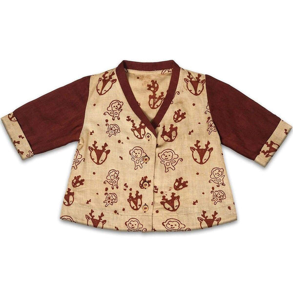 Buy Unisex Manu Jhabla Top | Shop Verified Sustainable Products on Brown Living