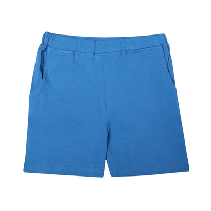 Unisex Organic Cotton Shorts - Deep Water Blue | Verified Sustainable by Brown Living™