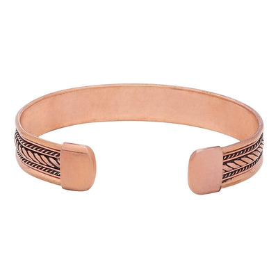 Unisex Pure Copper Healing Band – Womens Accessories on Brown Living™. SKU: COPPER - BAND - OLD. Img 2.