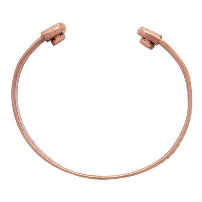 Unisex Pure Copper Healing Band – Womens Accessories on Brown Living™. SKU: COPPER - BAND - OLD. Img 3.