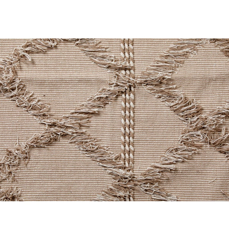 Buy Unshorn Cotton Rug With Braids (Large) | Shop Verified Sustainable Products on Brown Living