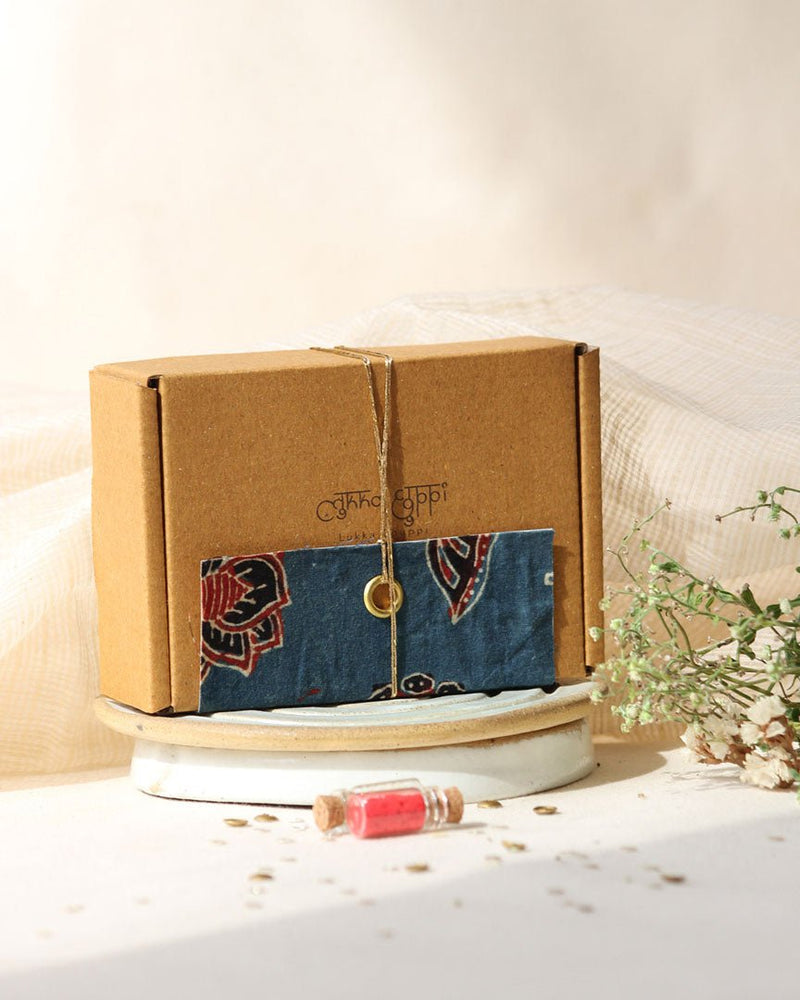 Buy Upcycled Artisanal Rakhi- Red | Shop Verified Sustainable Products on Brown Living