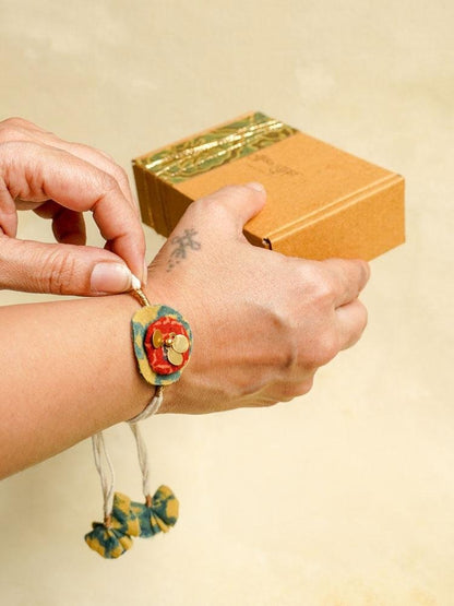 Upcycled Artisanal Rakhi#1 | Verified Sustainable by Brown Living™