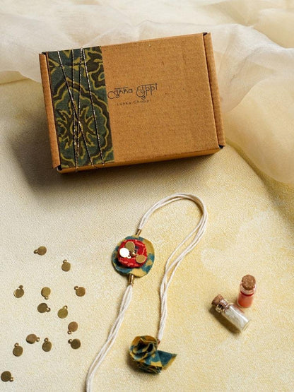 Upcycled Artisanal Rakhi#1 | Verified Sustainable by Brown Living™