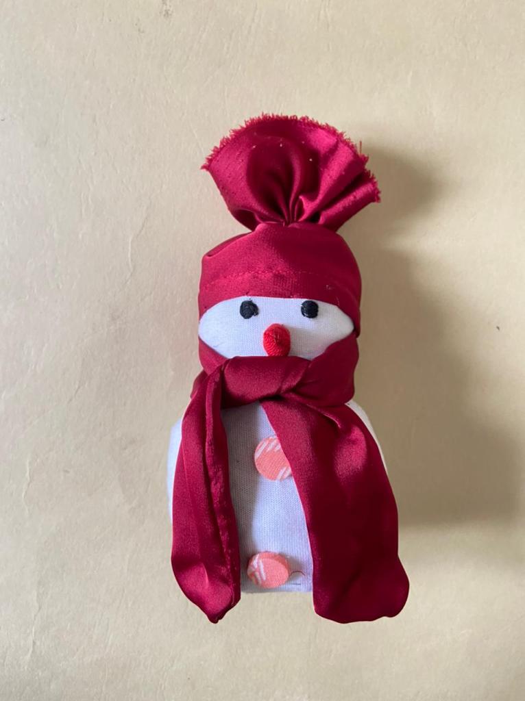 Buy Upcycled Christmas Snowman | Shop Verified Sustainable Gift on Brown Living™