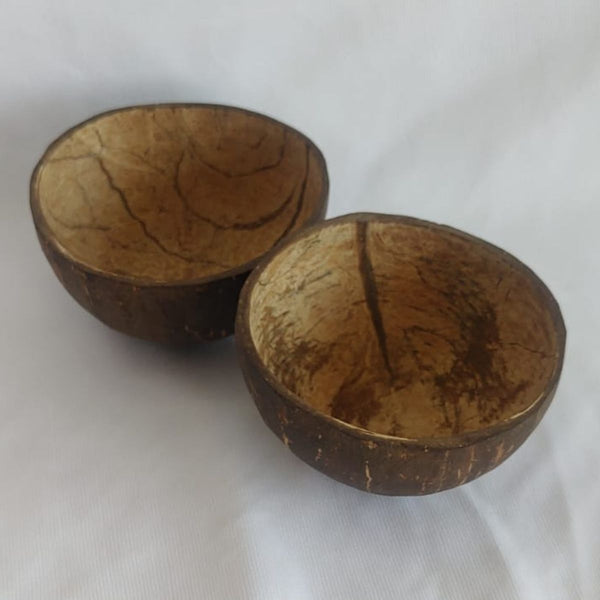 Buy Upcycled Coconut Shell Bowls - 125 ml | Shop Verified Sustainable Plates & Bowls on Brown Living™