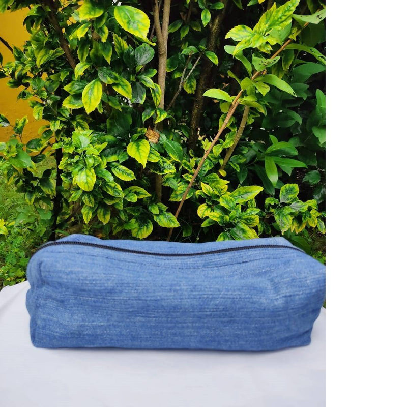 Buy Upcycled Denim Pouch | Shop Verified Sustainable Products on Brown Living