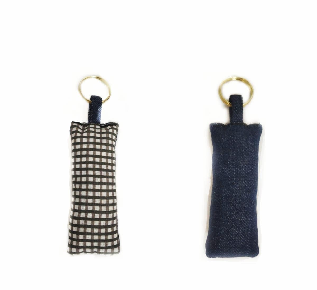 Upcycled Dual - look keyring | Verified Sustainable by Brown Living™