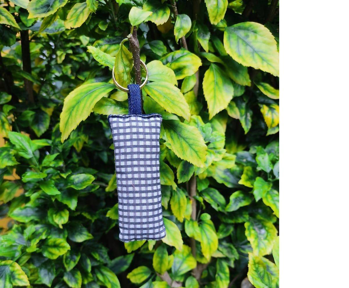 Upcycled Dual - look keyring | Verified Sustainable by Brown Living™