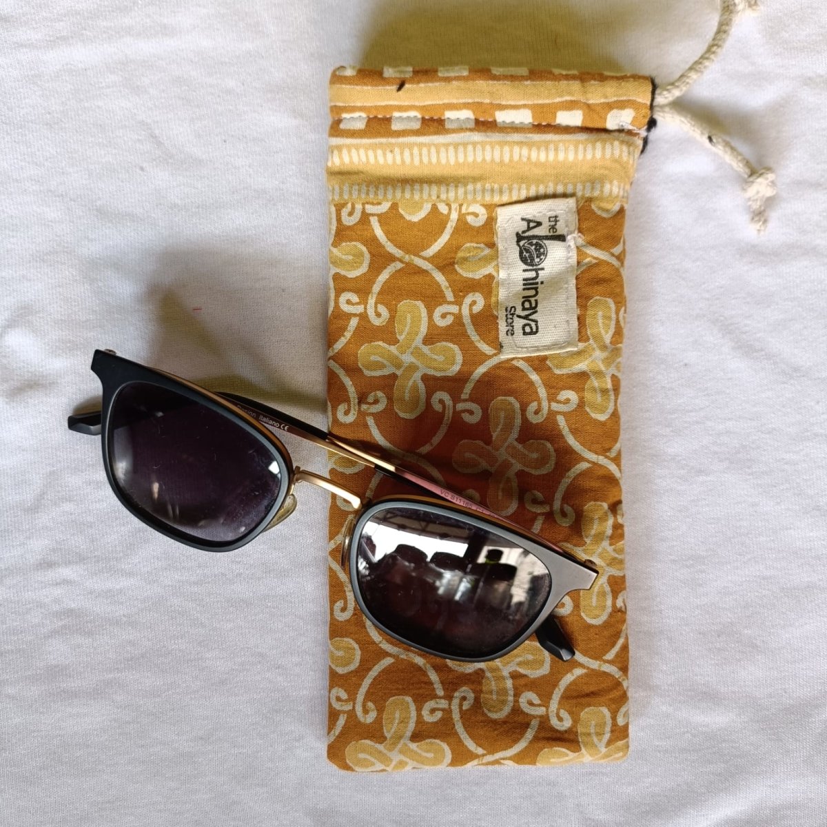 Upcycled Eye Wear Cover (2 pieces) | Verified Sustainable by Brown Living™