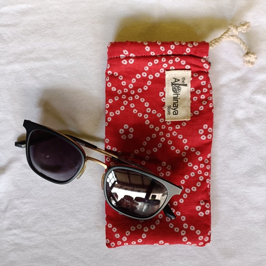 Upcycled Eye Wear Cover (2 pieces) | Verified Sustainable by Brown Living™