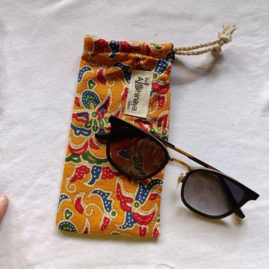 Upcycled Eye Wear Cover (2 pieces) | Verified Sustainable by Brown Living™