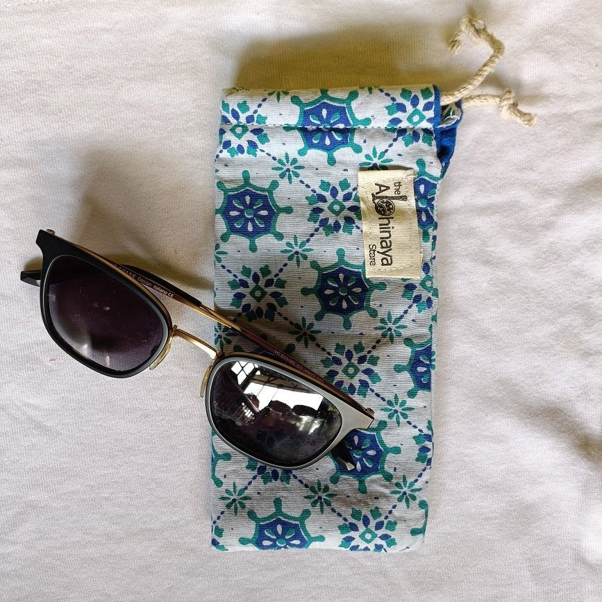 Upcycled Eye Wear Cover (2 pieces) | Verified Sustainable by Brown Living™