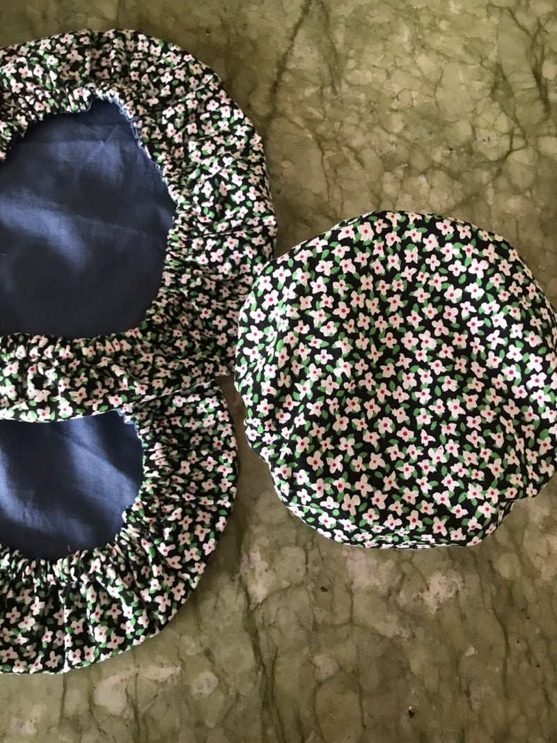 Buy Upcycled Floral Elastic Bowl Cover Set | Shop Verified Sustainable Products on Brown Living