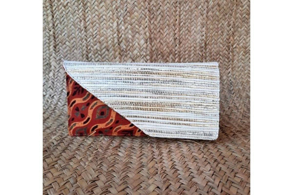 Buy Upcycled Handwoven Clutch IT | Shop Verified Sustainable Products on Brown Living