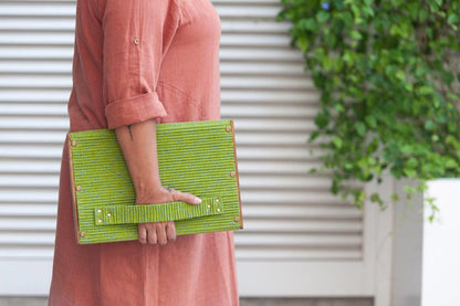 Upcycled Laptop Sleeve with Changeable Sleeve | Verified Sustainable by Brown Living™