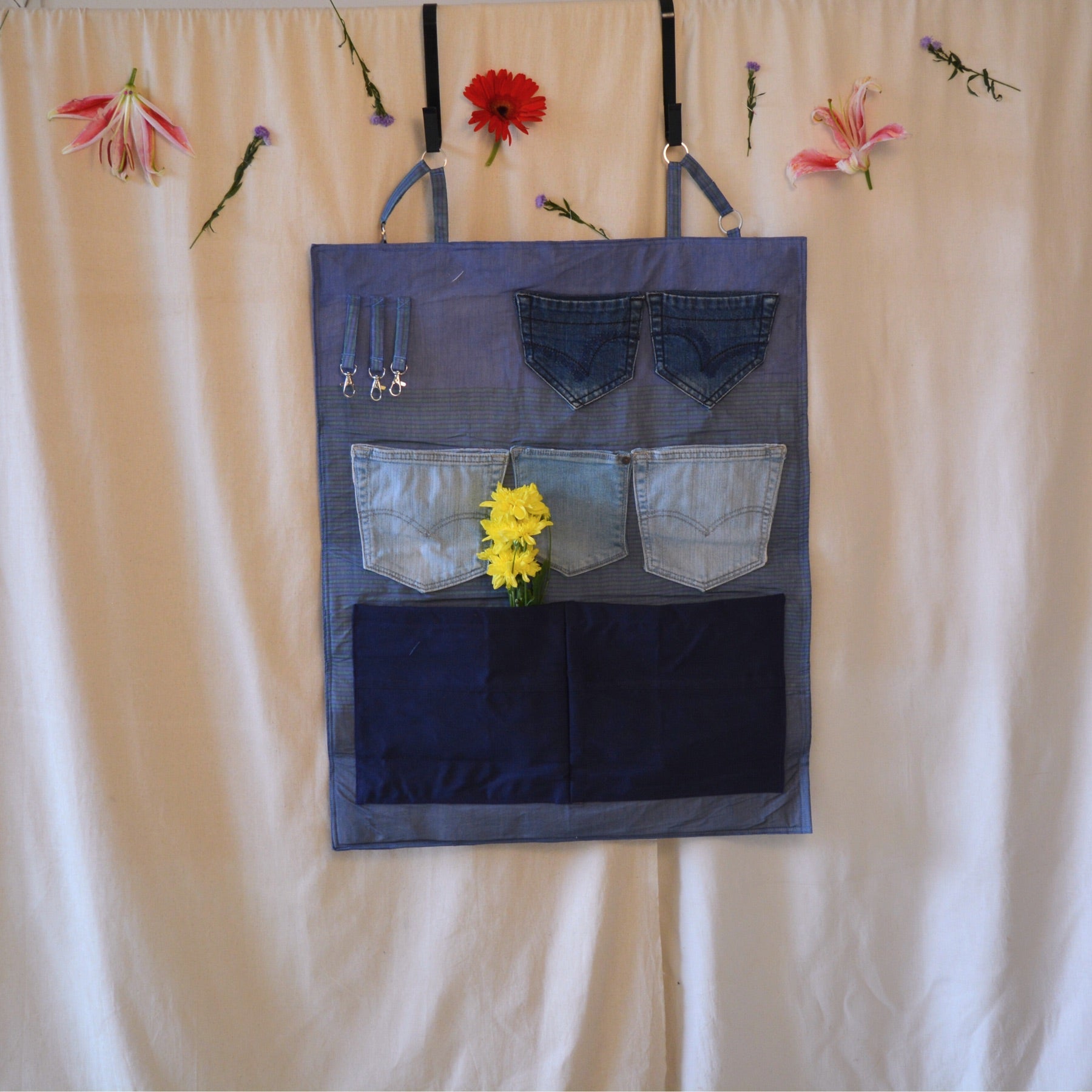 Upcycled Lookie Here Behind The Door Organiser | Verified Sustainable by Brown Living™