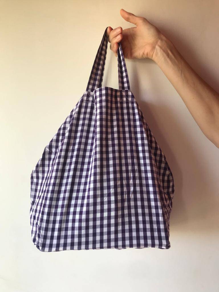 Buy Upcycled Lunch Bag | Shop Verified Sustainable Foldable Bag on Brown Living™