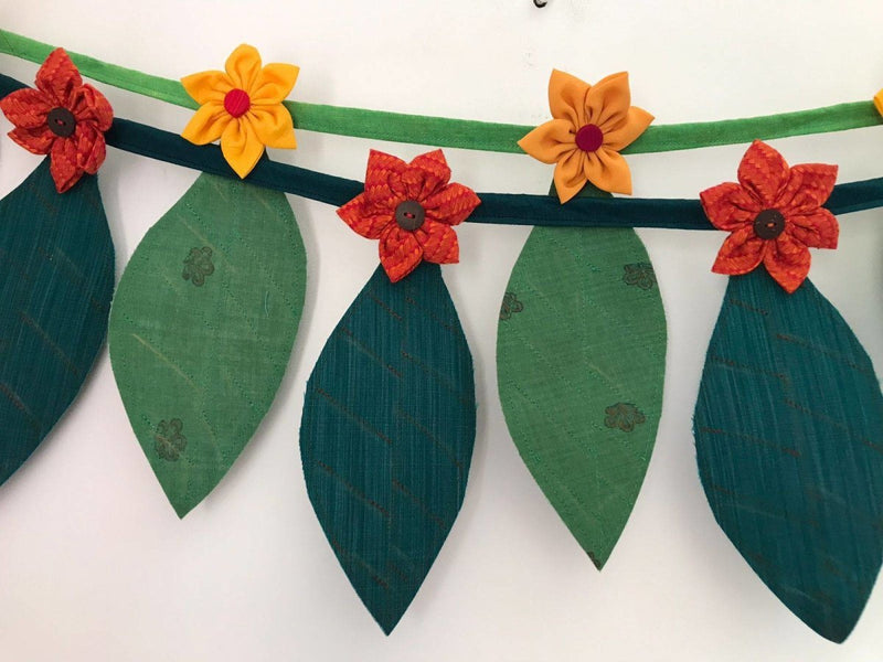 Buy Upcycled Mango Leaves Toran/Thoran | Shop Verified Sustainable Products on Brown Living