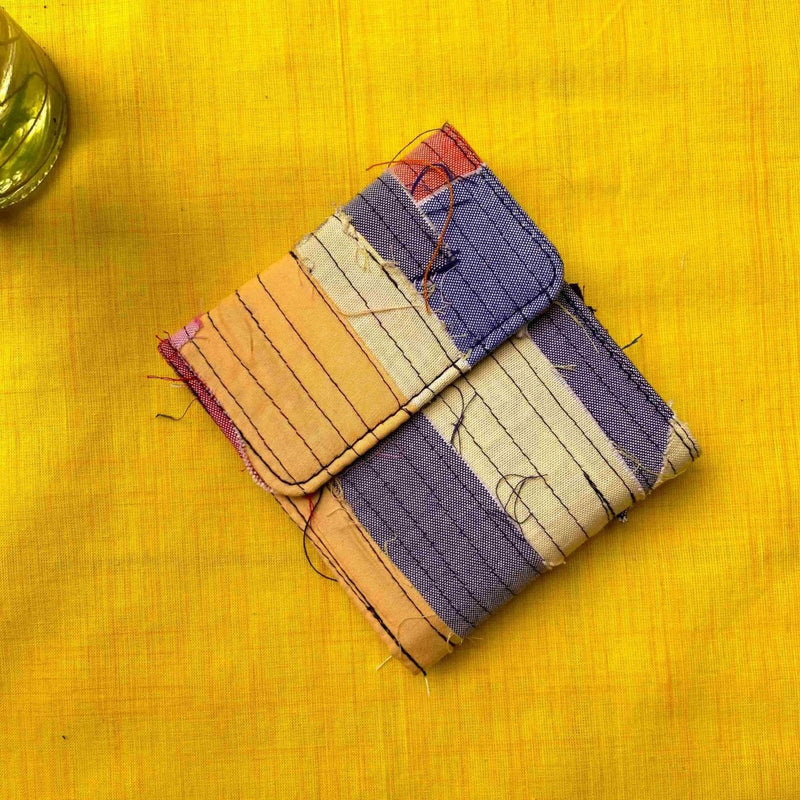 Buy Upcycled Mini Wallets- Splash of Colours | Shop Verified Sustainable Womens Wallet on Brown Living™