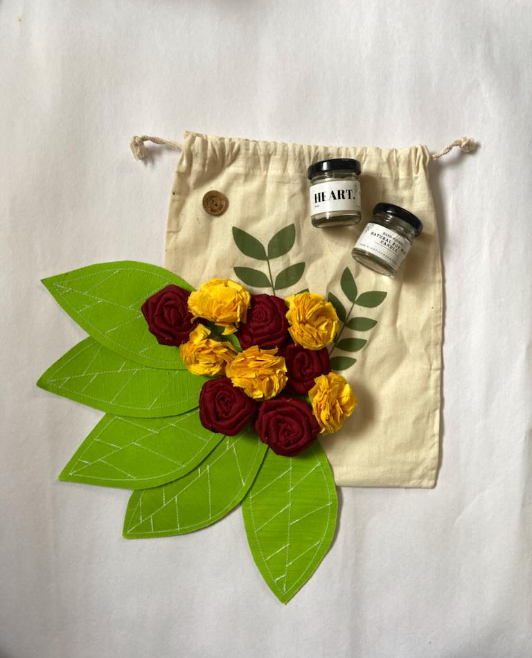 Buy Upcycled Pooja gift hamper | Shop Verified Sustainable Gift on Brown Living™