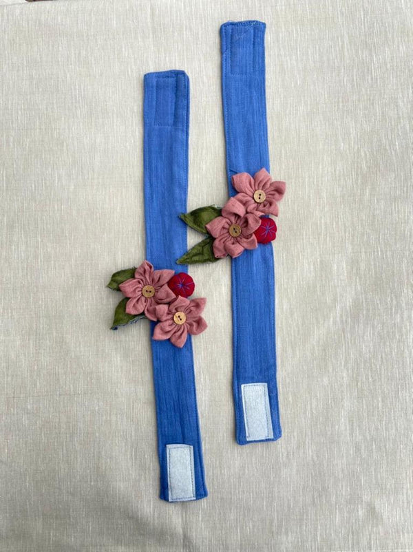 Buy Upcycled regular flower curtain tie | Shop Verified Sustainable Products on Brown Living