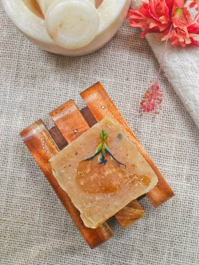 Upcycled Wooden Soap Dish - Pack of 2 – Bath Accessories on Brown Living™. SKU: 076 - 11060 - AS - WSD - 001. Img 2.