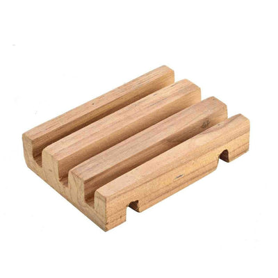 Upcycled Wooden Soap Stay - Set of 2 – Bath Accessories on Brown Living™. SKU: 248 - 15536 - 8868503121026. Img 1.