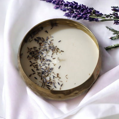 Urli Lavendar Field Soy Wax Candle – Candles & Fragrances on Brown Living™. SKU: BL_ASC_24 - 9. Img 3.