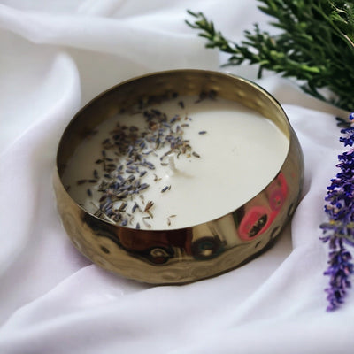 Urli Lavendar Field Soy Wax Candle – Candles & Fragrances on Brown Living™. SKU: BL_ASC_24 - 9. Img 2.