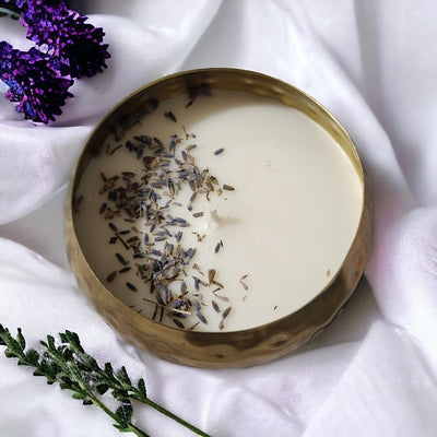 Urli Lavendar Field Soy Wax Candle – Candles & Fragrances on Brown Living™. SKU: BL_ASC_24 - 9. Img 1.