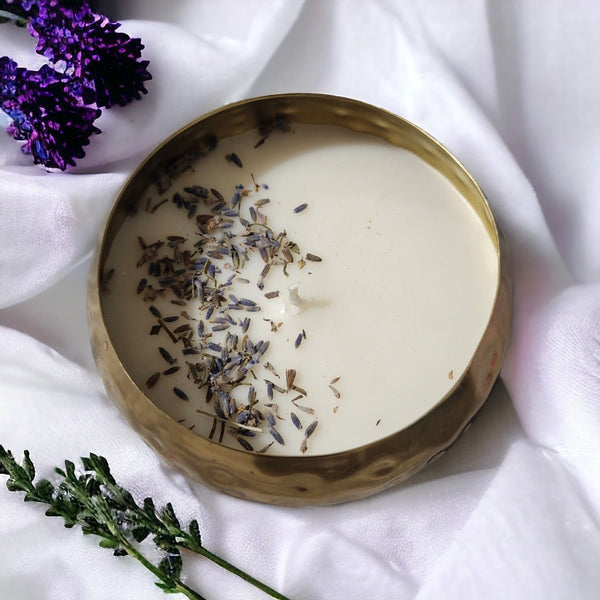 Urli Lavendar Field Soy Wax Candle | Verified Sustainable Candles & Fragrances on Brown Living™