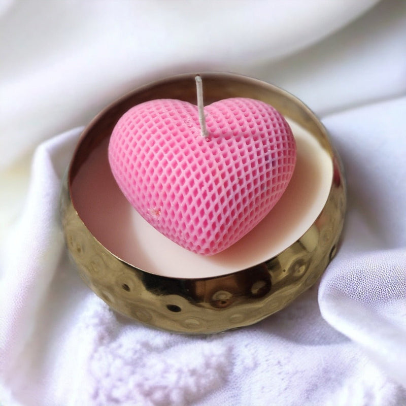 Urli Melting Heart Soy Wax Candle | Verified Sustainable Candles & Fragrances on Brown Living™
