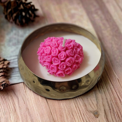 Urli Rose Heart Soy Wax Candle – Candles & Fragrances on Brown Living™. SKU: BL_ASC_24 - 7685. Img 6.