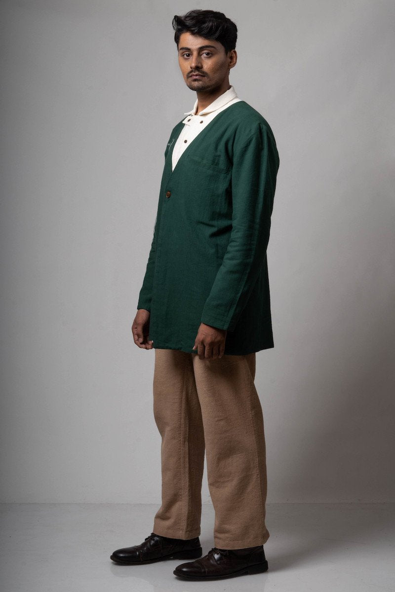 Drake's Coats & Jackets | Olive Green Mid-Wale Cotton Corduroy Tailored  Jacket - Mens • Haasparihaas