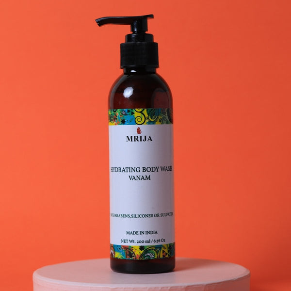 Buy Vanam | Hydrating Body Wash made with Olive Oil, Mango Butter, and Vetiver | 200ml | Shop Verified Sustainable Body Wash on Brown Living™